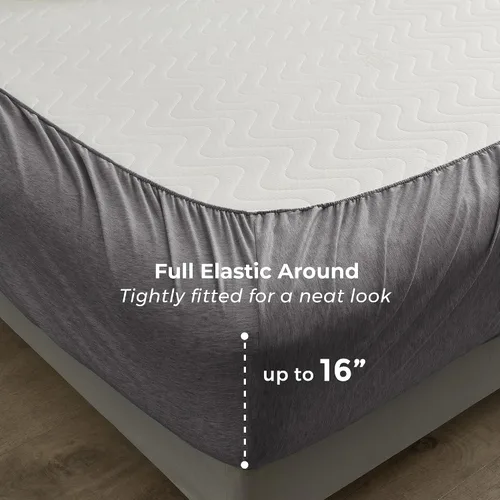 Vista 55 de Pure Bedding Juego de Sábanas Twin - Sábanas de Cama de Microfibra Ultra-Suave 1800 - Doble Cepillado - Bolsillos Profundos - Ajuste Fácil - Extra