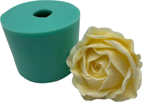 Vista 13 de Molde de silicona de flor de rosa 3D, moldes de flores epoxi, decoración de manualidades, molde de cera de vela, molde de silicona para pastel