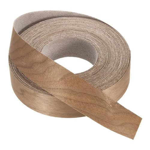 Vista 58 de PATIKIL Bandas de borde de abedul, cinta de chapa de madera de 1-1/2 pulgadas x 25 pies, bandas de borde de madera contrachapada flexible prepegadas