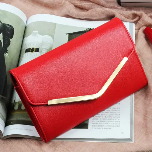 Vista 4 de Bolso de mano para mujer, bolso de mano con cadena desmontable