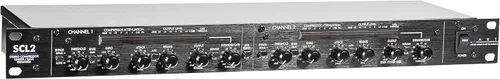 Vista 2 de ART SCL2 Compresor Dual/Estéreo / Limitador Expansor/Gate, Negro (SCL-2)