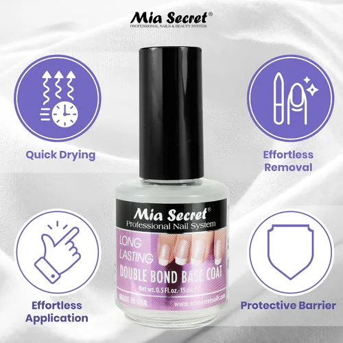 Vista 6 de Mia Secret Capa base profesional de doble enlace