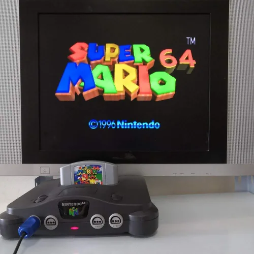 Vista 2 de Nintenton 64 Super Mario N64 Game Cartridge Card for Nintendo 64 N64 Console US Version