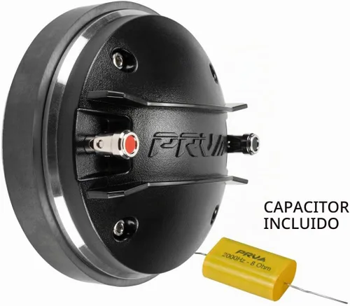 Vista 3 de PRV AUDIO D280Ti-S - Controlador de compresión de audio profesional de 1 pulgada, bocina atornillada de 1 pulgada, 160 vatios (individual)