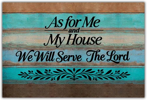 Vista 17 de Felpudo con texto en inglés «Bless This Home and All Who Intre», diseño floral de bienvenida, decoración de baño