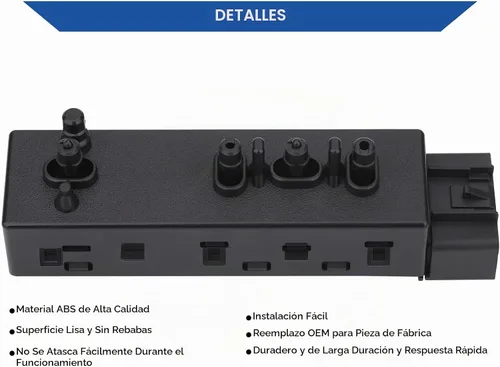 Vista 6 de Obaee Interruptor de asiento eléctrico con función reclinable, ajuste de inclinación y control de 8 vías para el lado del conductor delantero