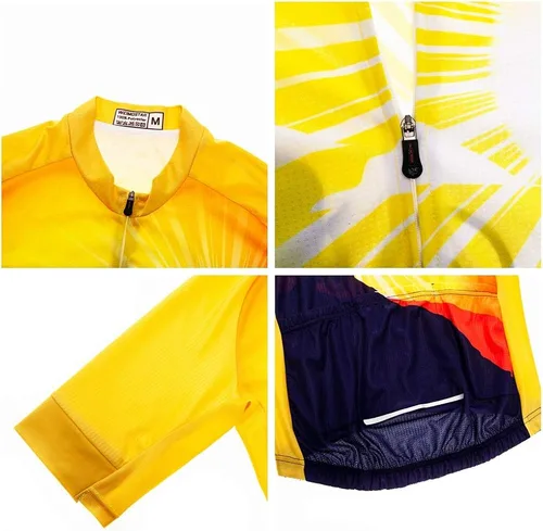 Vista 4 de Conjunto de pantalones cortos de ciclismo Pro Team para bicicleta MTB para hombre