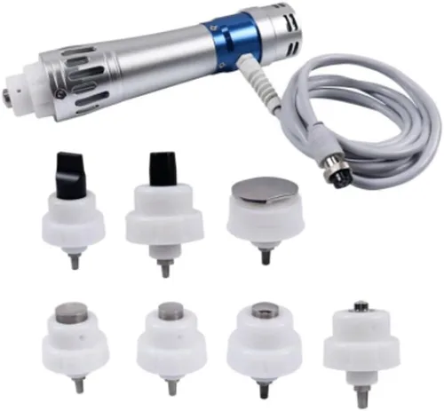 Vista 5 de Máquina de terapia de ondas de choque, máquina de terapia de ondas de choque electromagnéticas extracorpóreas, alivio del dolor, masajeador