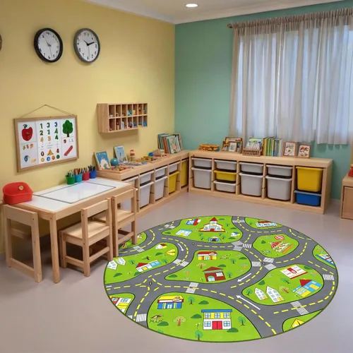 Vista 16 de Alfombra infantil ABC para sala de juegos, alfombra del alfabeto para dormitorio, educativa para aprender preescolar, alfombras para guardería