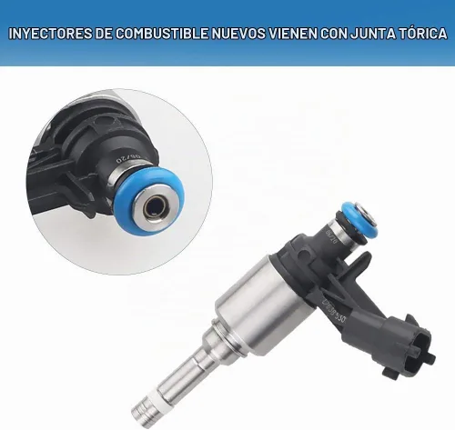 Vista 5 de Inyectores de combustible compatibles con GMC Acadia Saturn Outlook 3.6L 2009-2011