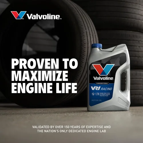 Vista 7 de Aceite de motor Valvoline VR1 Racing SAE 10W-30, 1 cuarto de galón
