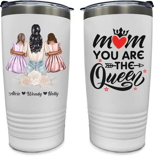 Vista 11 de Vaso de acero inoxidable personalizado con tapa (20 onzas)