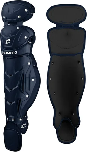 Vista 10 de Champro Optimus MVP Rodillera Doble Negro