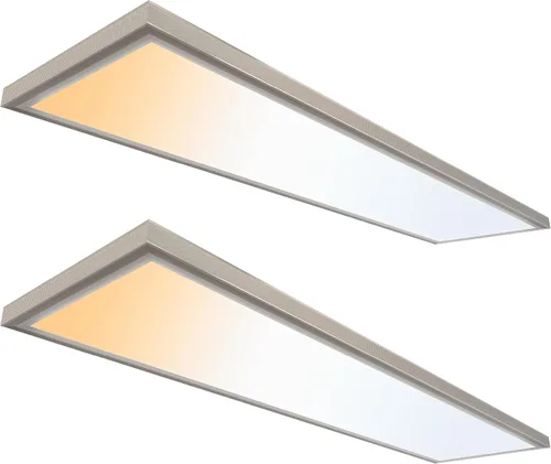 Vista 9 de Panel de Luz de Techo de Montaje en Superficie Ultralux de 1x4 pies – Delgado, Iluminado por los Bordes, Panel Plano de Montaje al Ras para Cocina