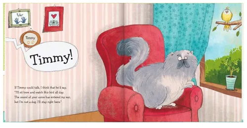 Vista 2 de If My Cat Could Talk - Historia infantil personalizada - I See Me! (tapa dura)
