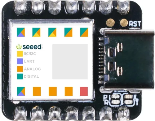 Vista 2 de Seeed Studio XIAO SAMD21 (pre-soldado) El microcontrolador Arduino más pequeño basado en SAMD21 con interfaces ricas, 100% compatible con Arduino