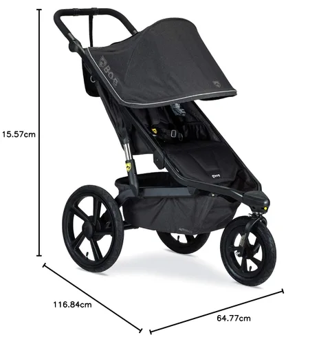 Vista 9 de BOB Gear Alterrain - Cochecito para correr, color negro