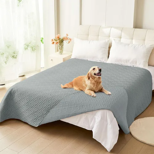 Vista 92 de hyha Manta impermeable para perros, funda suave para cama de perro, mantas para mascotas, funda impermeable para sofá y sillón para perros lavable