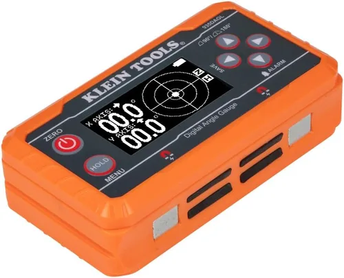 Vista 10 de Klein Tools 935DAGL Buscador de Ángulos de Nivel Digital con Ángulos Programables, Mide 0-90 y 0-180 Grados o Rangos de Ojo de Buey de Doble Eje