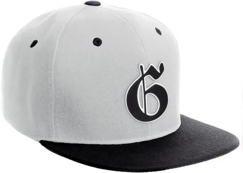 Vista 1304 de Daxton Gorra clásica con visera de billete plano con letras del alfabeto inglés antiguo de la A a la Z
