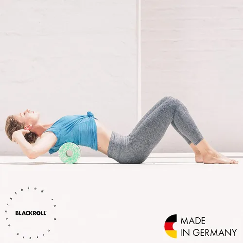 Vista 3 de BLACKROLL - Rodillo de espuma MED o MED 45, ideal para liberación de puntos de activación miofascial y masaje de espalda, para yoga, ejercicio