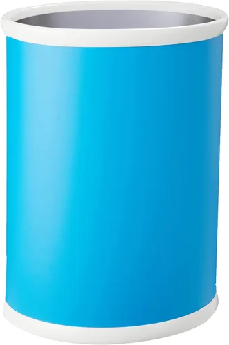 Vista 8 de Kraftware Fun Colors - Papelera ovalada, 14 pulgadas, color negro