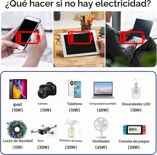 Vista 6 de Inversor de corriente para coche de 300 W, PiSFAU CC 12 V a CA 110 V Adaptador de enchufe de coche con múltiples USB [USB-C de 24 W] / Cargador