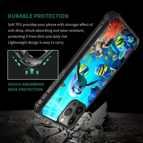 Vista 390 de Funda compatible con iPhone 15, diseño de elefantes africanos, diseño increíble a prueba de golpes, antiarañazos, carcasa trasera de policarbonato