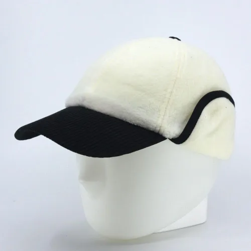Vista 2 de Gorra de béisbol clásica de ante de terciopelo de puntopana