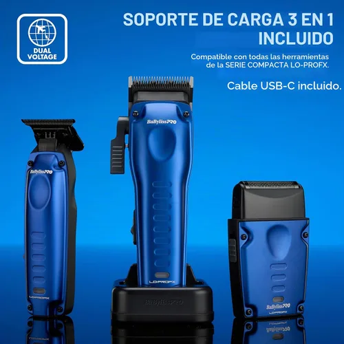 Vista 3 de BaBylissPRO Recortadoras LO-PROFX compactas de alto rendimiento para hombre