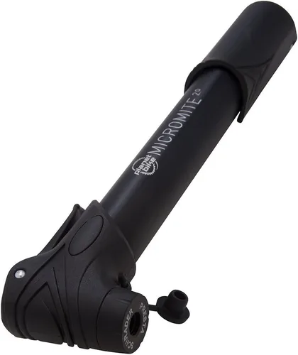 Vista 2 de Planet Bike Micromite 2.0 mini bomba de bicicleta, Negro