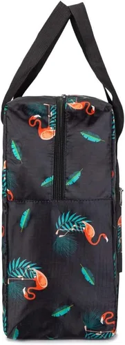 Vista 6 de PAXLAMB Bolsa de mano plegable para vuelo, bolsa de viaje de viaje, bolsa de equipaje de viaje, bolsa de viaje ligera, organizador