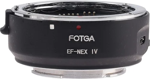 Vista 10 de Fotga Adaptador de montaje de lente de enfoque automático para control electrónico de apariencia EF-NEX para Canon EF EF-S lente compatible con Sony