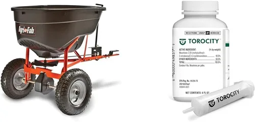 Vista 8 de Agri-Fab 45-0463 - Esparcidor de remolque de 130 libras y kit de rejilla esparcidora de 110-130 libras