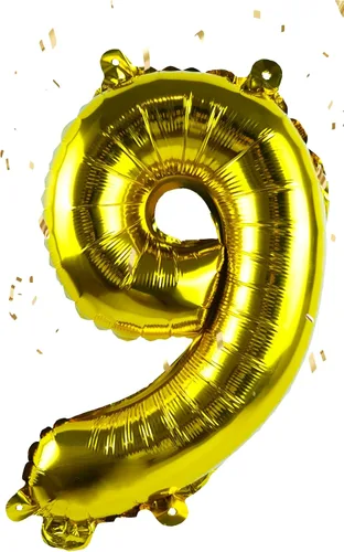 Vista 6 de Globos dorados del número "2" de 16 pulgadas, letra individual de lámina de Mylar personalizada, colgantes, reutilizables para niñas, niños