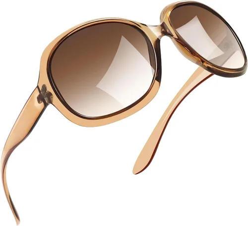 Vista 167 de Joopin Lentes de sol de gran tamaño para mujer, polarizados, grandes, para conducción, protección UV, grandes sombras