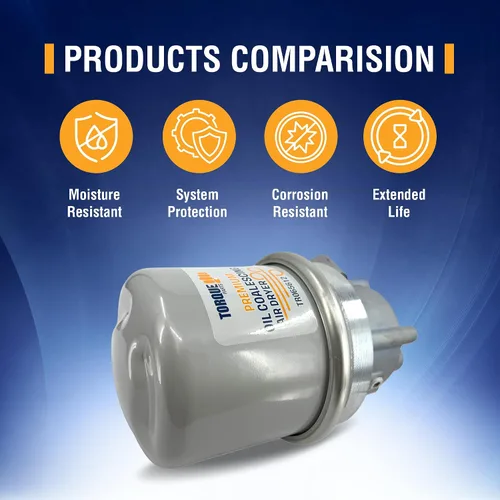 Vista 5 de TORQUE Secador de aire AD-IP (reemplaza a Bendix 065612, Haldex 109477X) (TR065612)