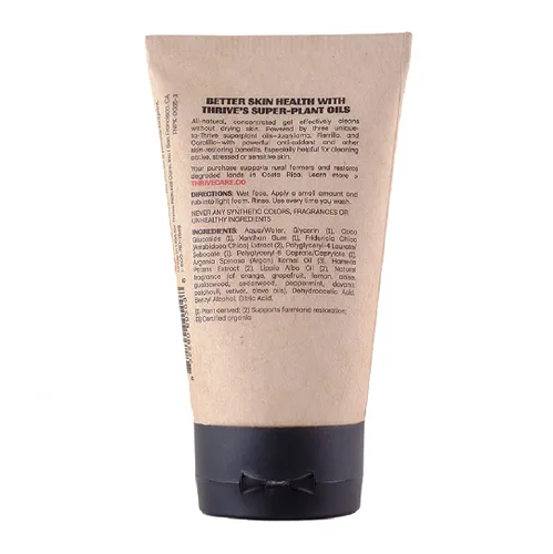 Vista 7 de Thrive Natural Face Wash para hombres – Limpiador facial diario para hombres con ingredientes naturales prémium únicos para el cuidado de la piel