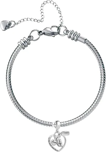 Vista 3 de Abalorios de cuentas de corazón para abuela, hermana, mamá, piedra natal, cumpleaños, familia, hija, amor, para pulseras, collares