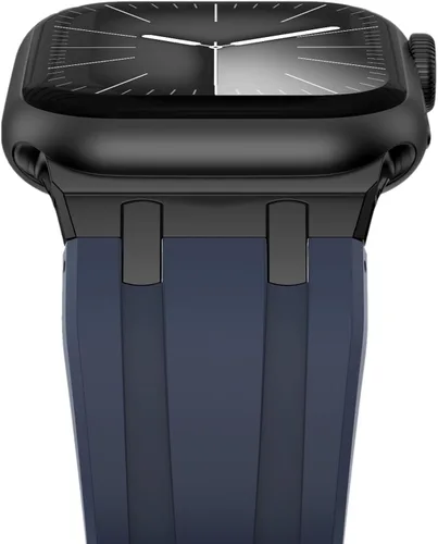 Vista 13 de NewWays AP - Correa de lujo para Apple Watch Ultra de 1.929 in 1.811 in 1.772 in 1.732 in 1.654 in 1.614 in 1.575 in 1.496 in para hombres