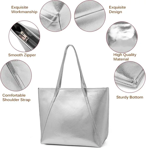 Vista 5 de OB OURBAG Bolsos de mano para mujer, grandes y elegantes bolsos de hombro para mujer