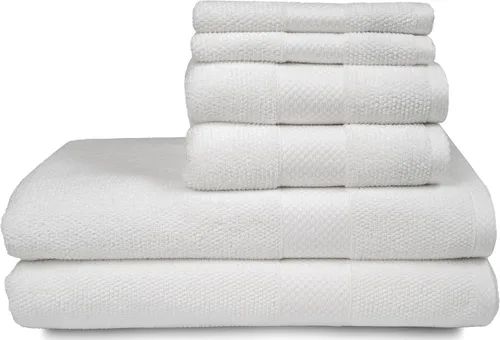 Vista 47 de MAURA Toallas de mano prémium 100% algodón de 16 x 30 pulgadas, ultra absorbentes, de secado rápido, toallas suaves para baño, toallas de mano extra