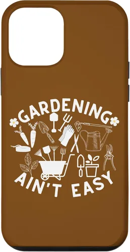 Vista 12 de Funda gráfica de jardinero con diseño floral vintage para iPhone 14 Gardening Ain't Easy