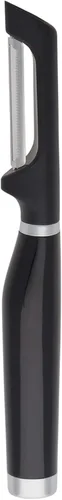 Vista 2 de KitchenAid Rueda de pizza clásica, 9 pulgadas, negro y pelador clásico europeo KE112OHOBA, talla única, color negro 2