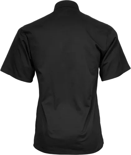 Vista 4 de Chaqueta de chef unisex de manga corta con botones
