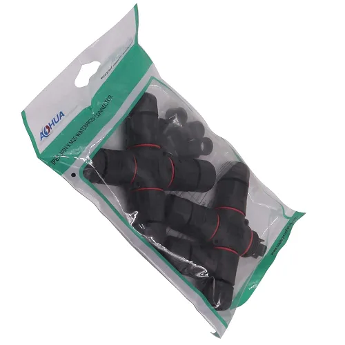 Vista 9 de AOHUA Caja de conexiones M20 de 4 vías, impermeable, IP68, caja de salida eléctrica para exteriores, conector de cable de 2 pines para cables