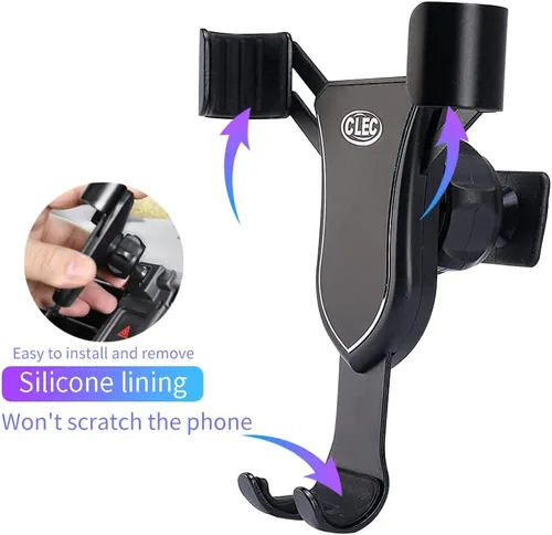 Vista 6 de RAV4 Soporte para teléfono celular compatible con Toyota RAV4 2013-2018, soporte de teléfono manos libres, ajuste personalizado para RAV4, soporte