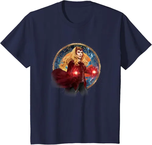 Vista 13 de Marvel Camiseta de Doctor Strange In The Multiverse Of Madness Wanda, Negro, S