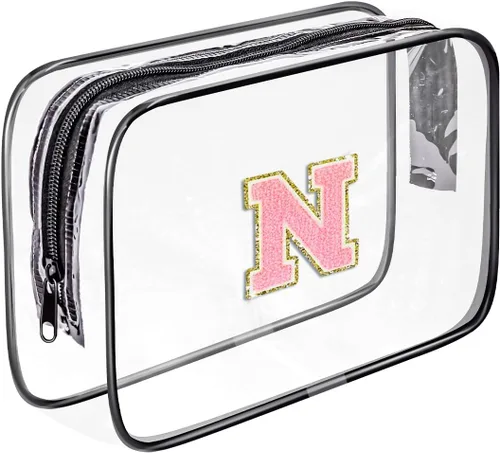 Vista 21 de Bolsa de aseo transparente Fodofodo, bolsa de aseo de viaje portátil, bolsa de maquillaje impermeable, organizador de almacenamiento de cosméticos