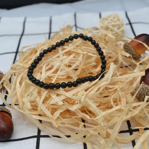 Vista 7 de KIKILA - Pulsera de piedras preciosas naturales con cuentas de 532 de pulgada, para parejas